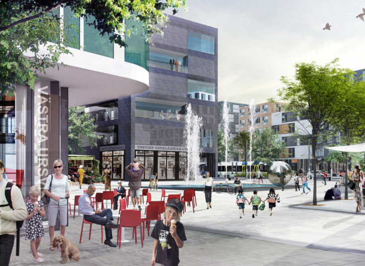 visionsbild över ursviks torg